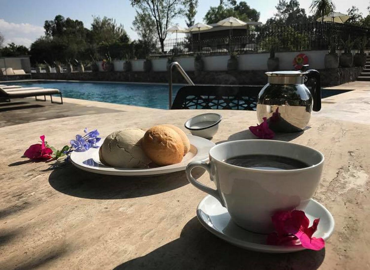 Hotel Hacienda Santa Fe กัวนาฮัวโต ภายนอก รูปภาพ