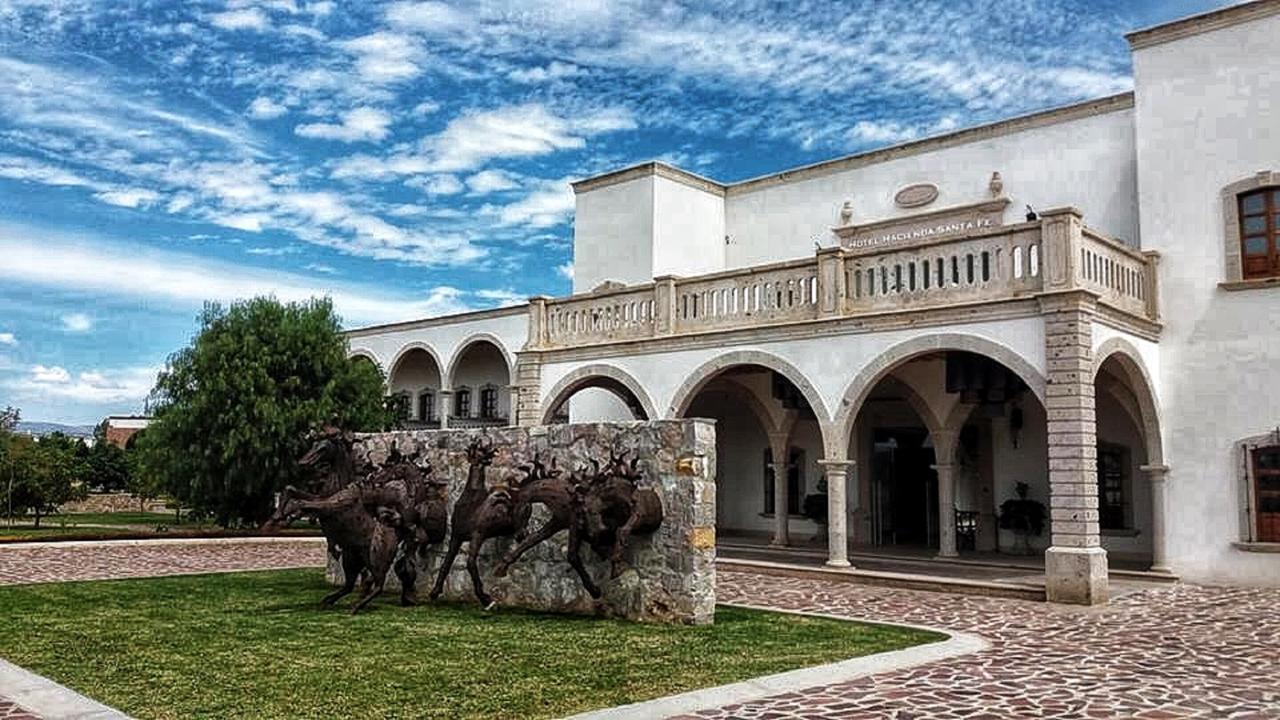 Hotel Hacienda Santa Fe กัวนาฮัวโต ภายนอก รูปภาพ